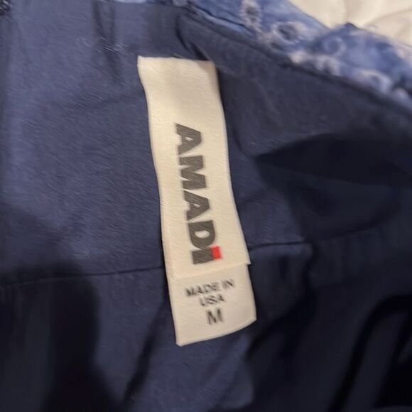 Amadi high low eyelet skirt with fabric belt - Picture 5 of 5